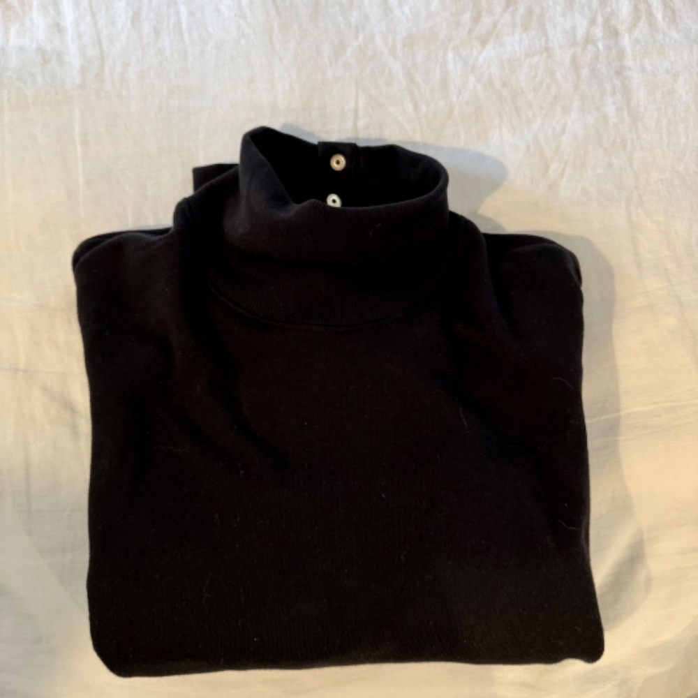 Nation LTD open back turtleneck sweatshirt